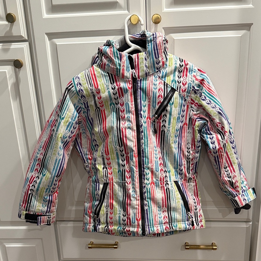 Colorful Striped Kids Jacket